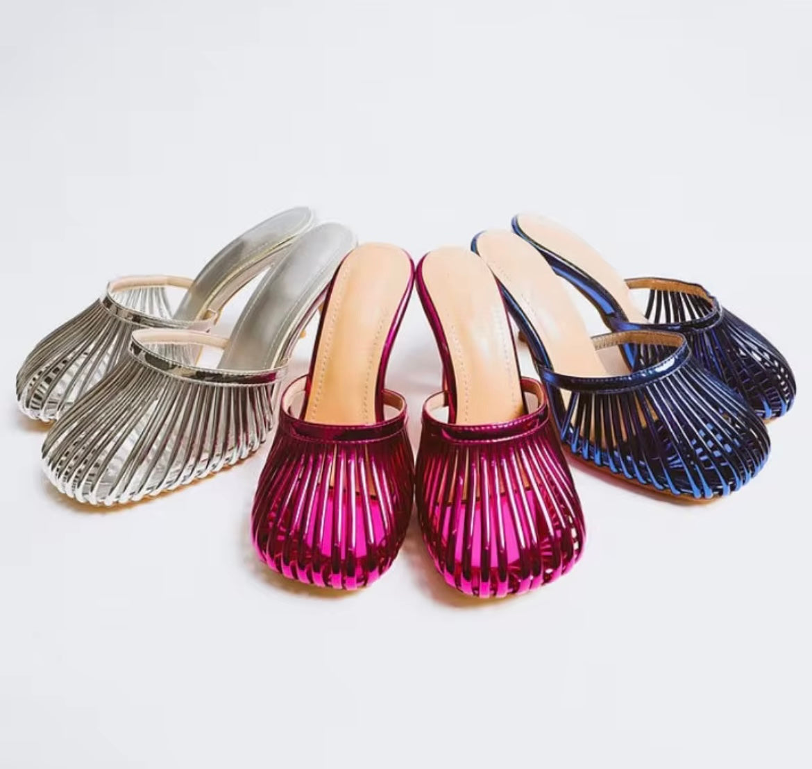 Caged- Toe Heels (Pre-Order)