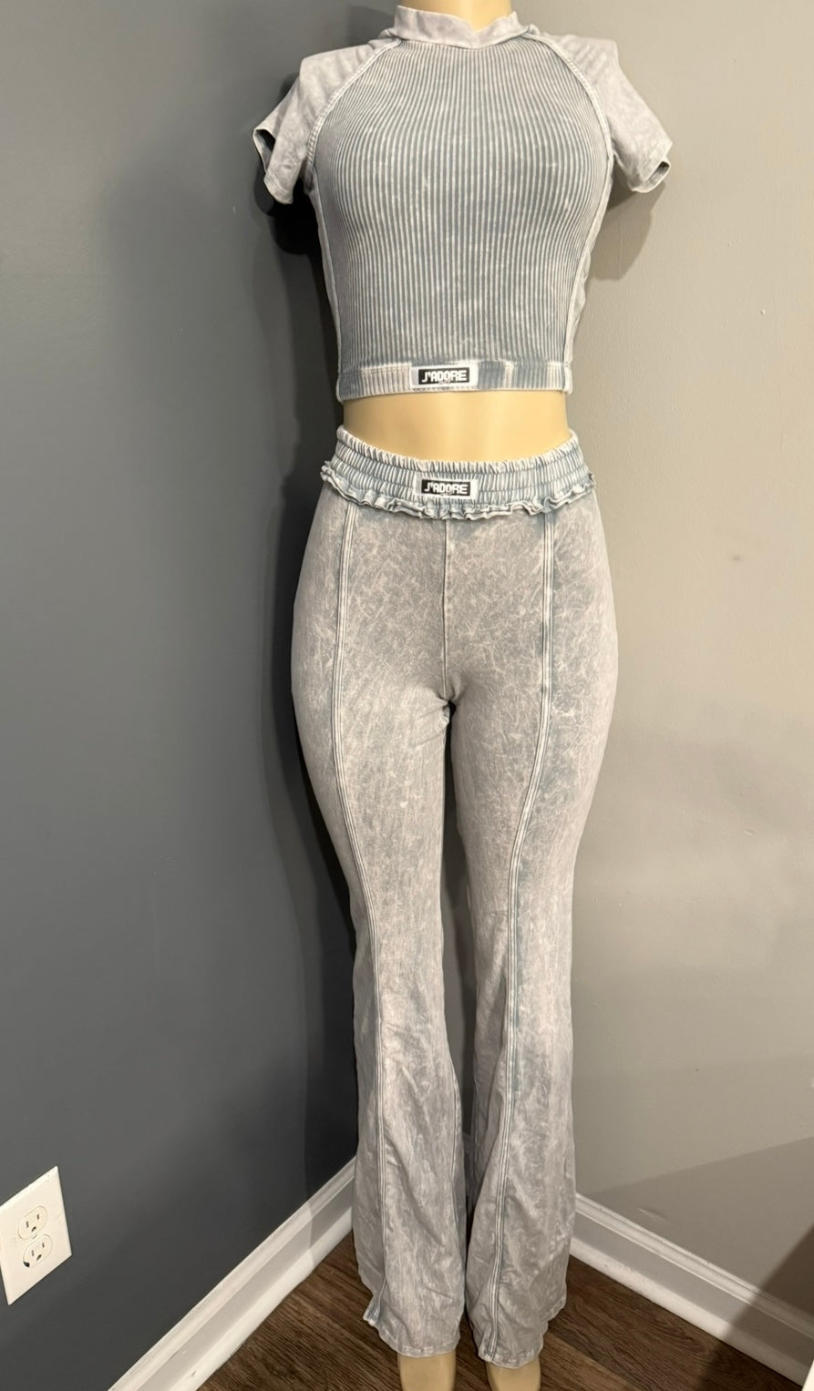🩶 Ice Grey 2 piece Set